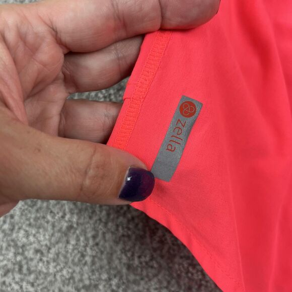 Zella Shorts Womens Medium Pink Running Athletic Elastic Waist Gym Workout - Picture 3 of 14